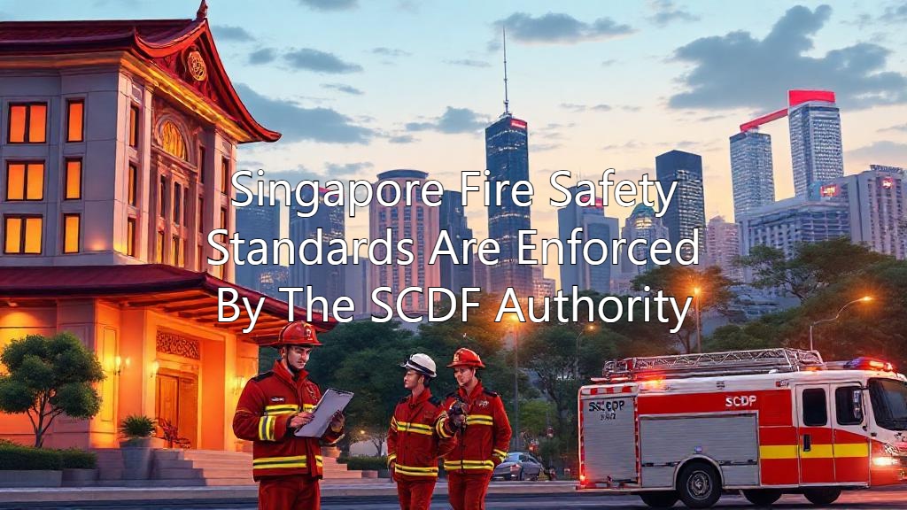 SCDF submission in CBD Singapore