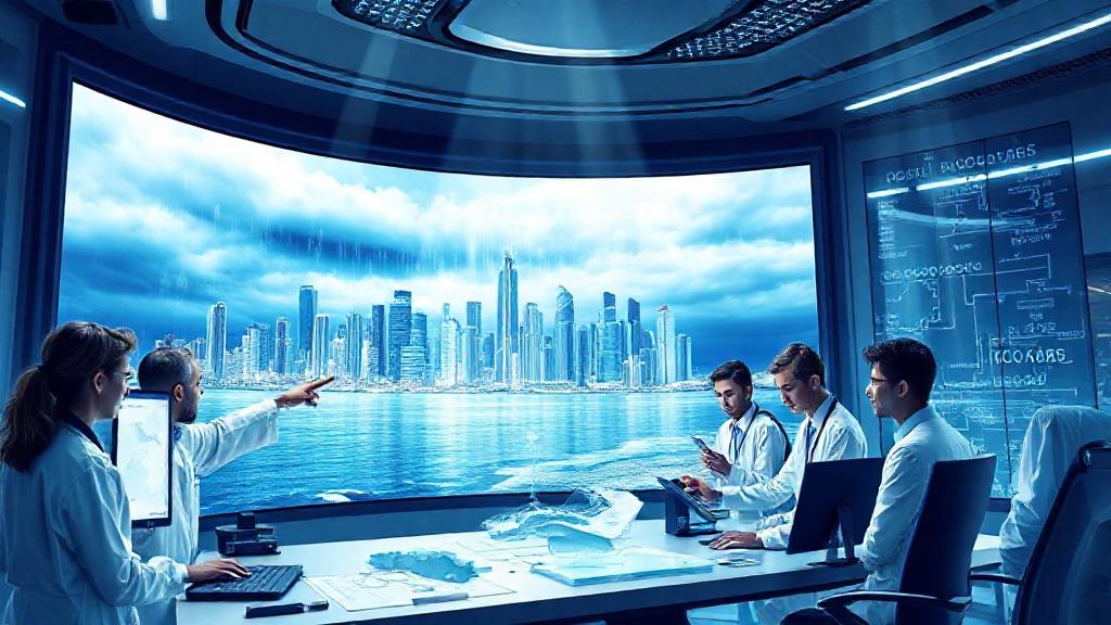 Advanced Computer Modeling for Simulating Sea-Level Rise and Rainfall Effects