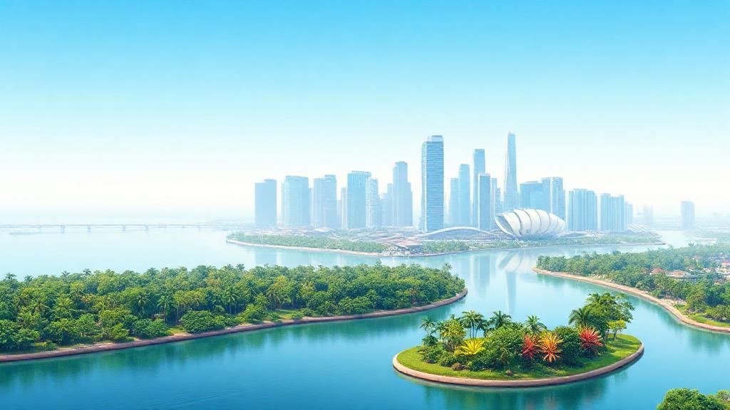 Rising Waters and Land Reclamation Strategies in Singapore's Urban Planning