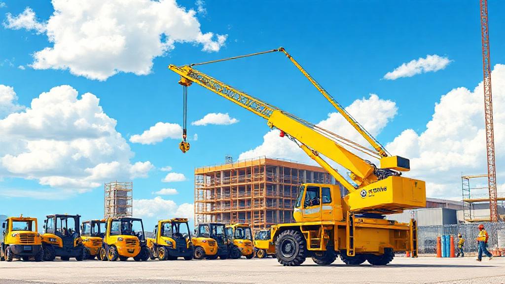 Role of Cranes and Material Handling Machinery in Construction Site Safety Management