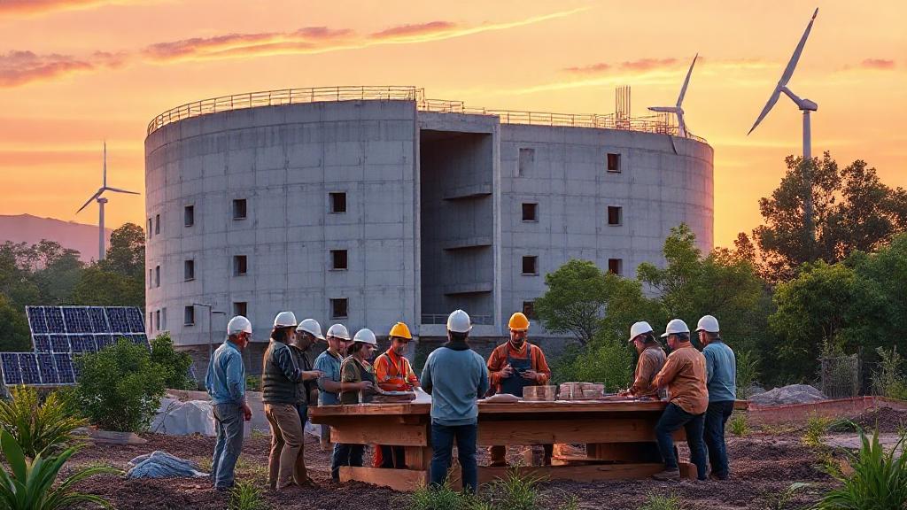 Exploring Alternative Materials for Low-Carbon Concrete Construction Methods