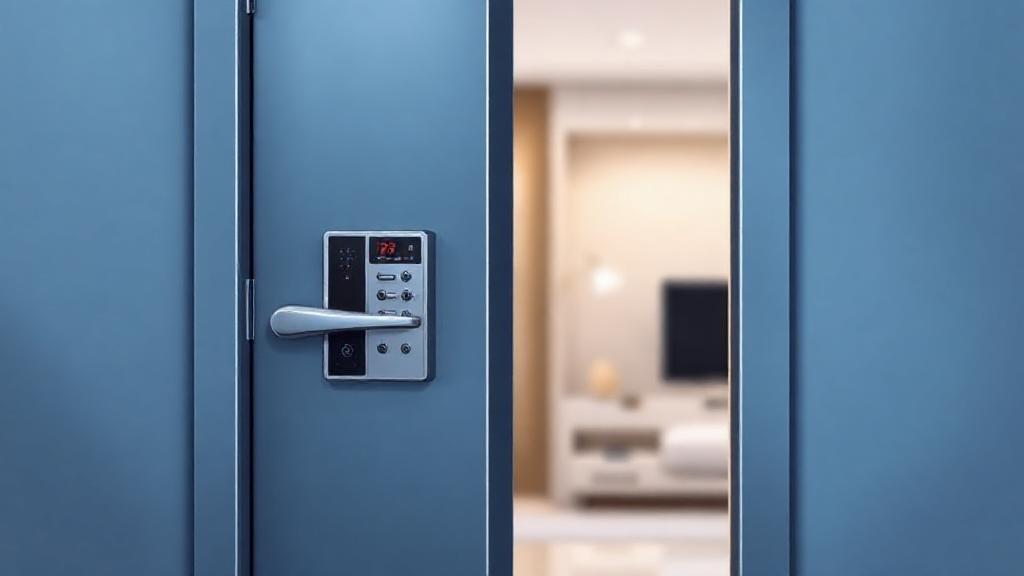 Digital Locks Meeting SCDF Requirements For Fire Rated Doors And Frames In HDB Flats