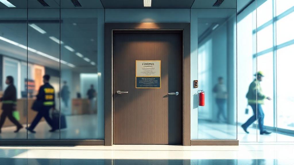 Importance Of Certified Fire Rated Door Leaf And Frame In Meeting Safety Standards