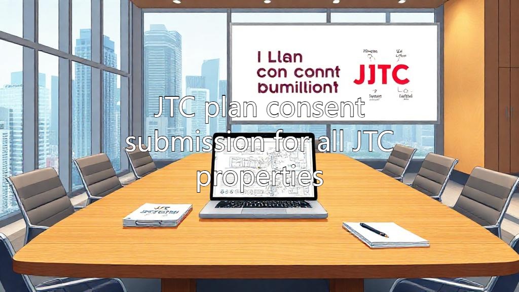 JTC plan consent for JTC properties