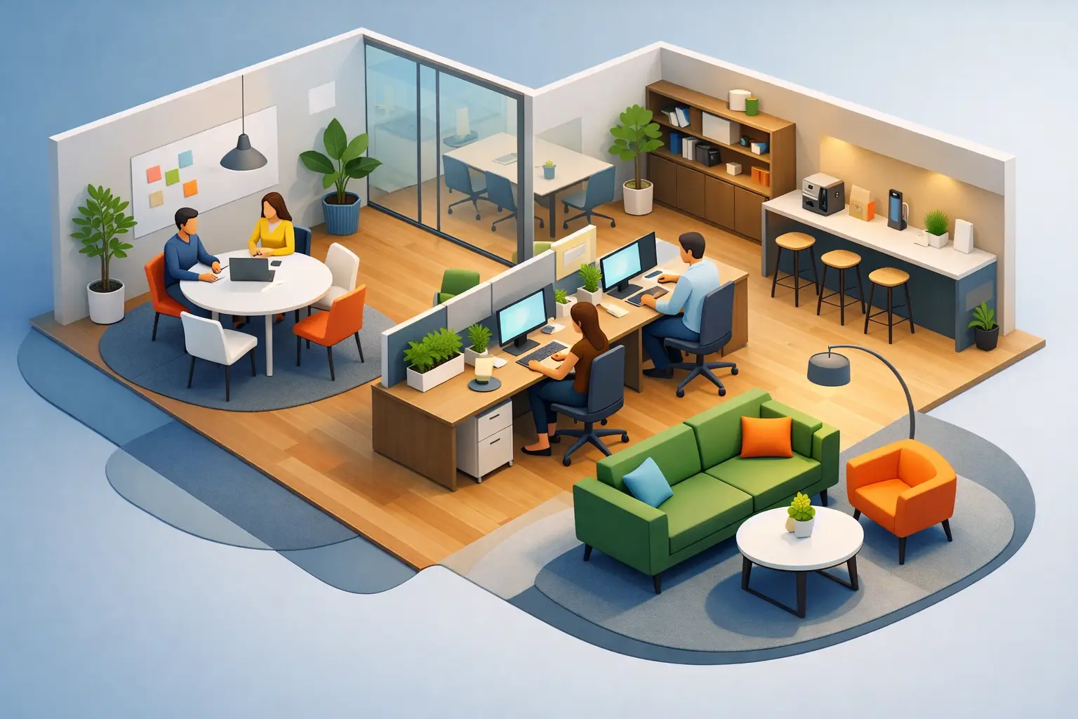 Interior Design for Office Space That Works - Stellar Structures
