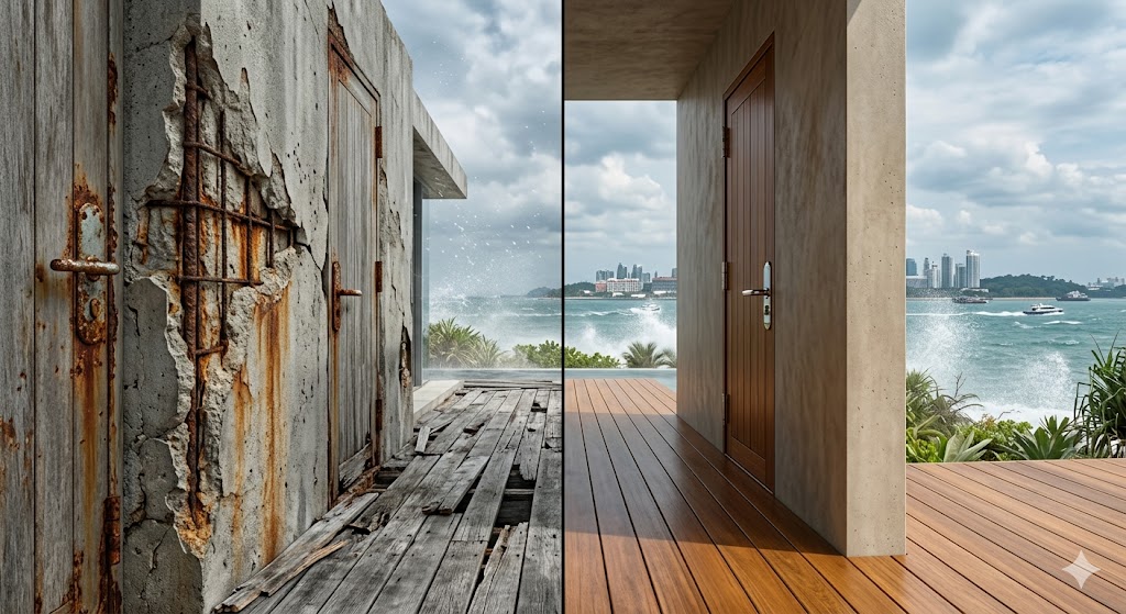 How coastal salt air affects structural integrity
