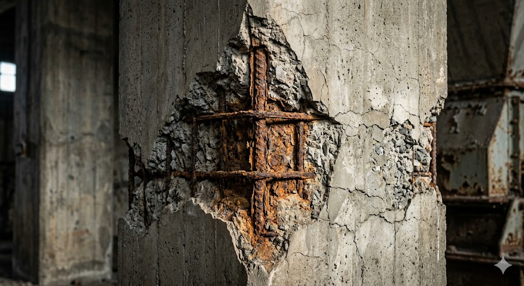concrete spalling