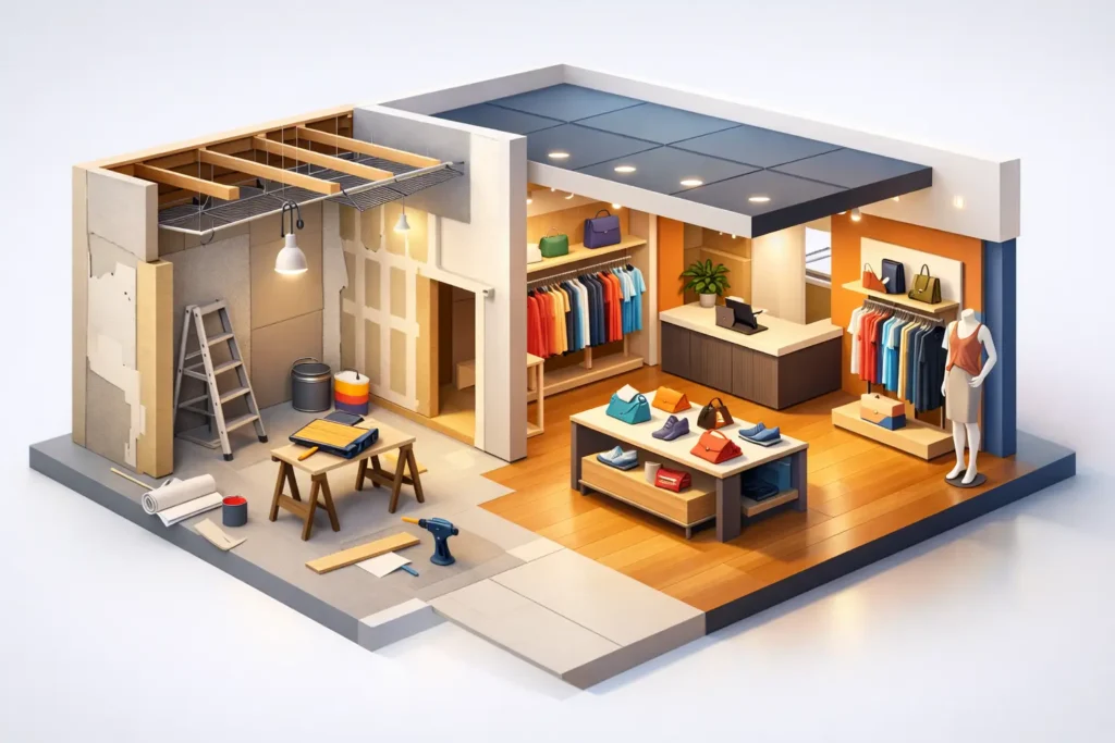 Retail Shop Renovation Design That Performs