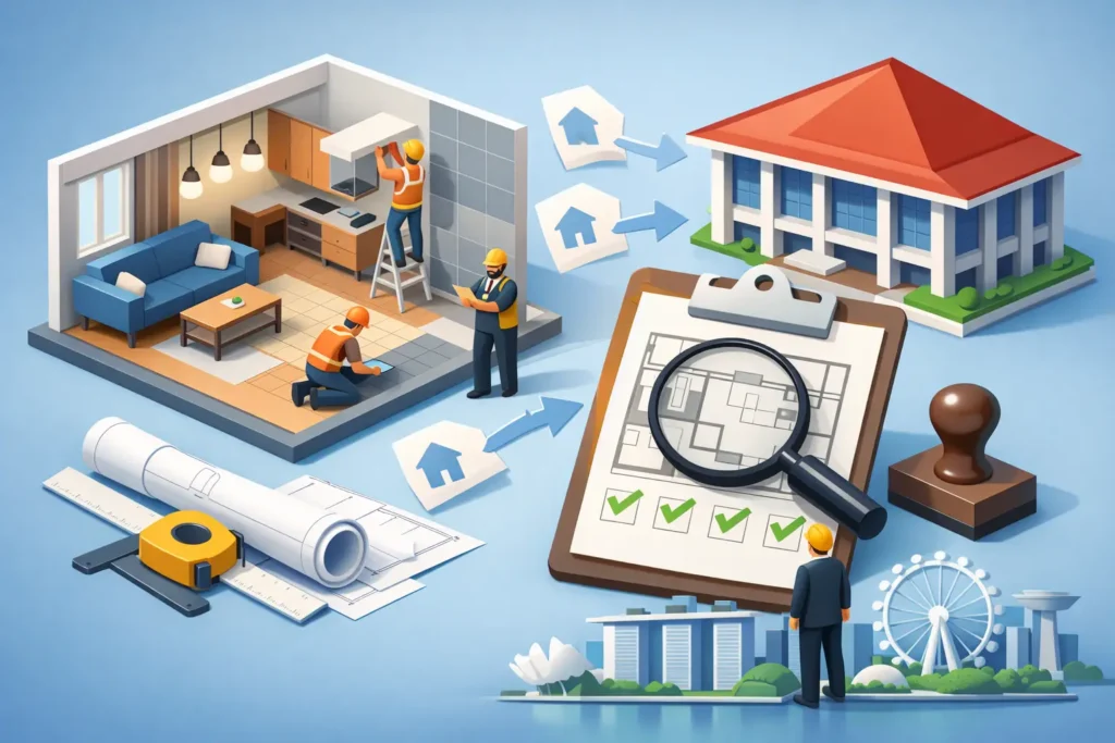 Can Interior Works Need BCA Approval in Singapore?
