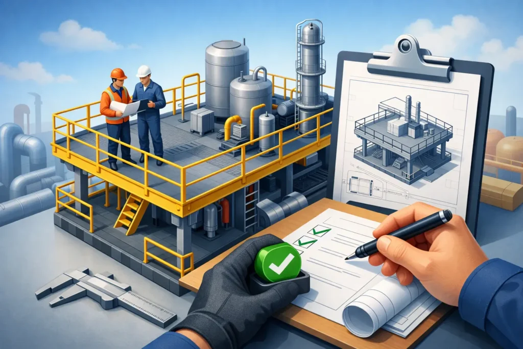 Industrial Platform Design Approval Requirements