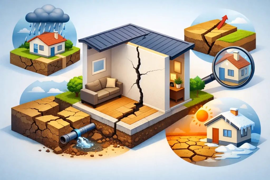 What Causes Wall Cracks? A Practical Guide