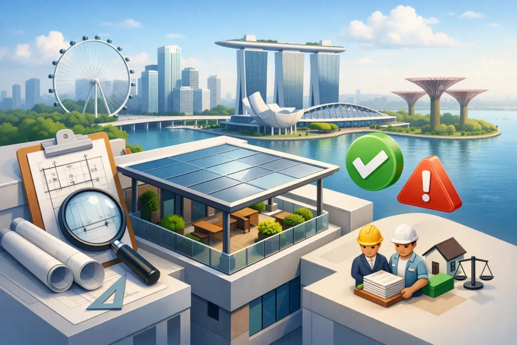 Roof Canopy Approval Guide for Singapore Projects