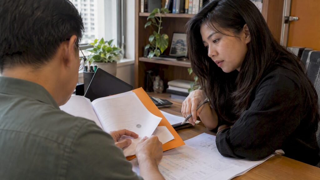 Property owner checking an architect’s QP credentials