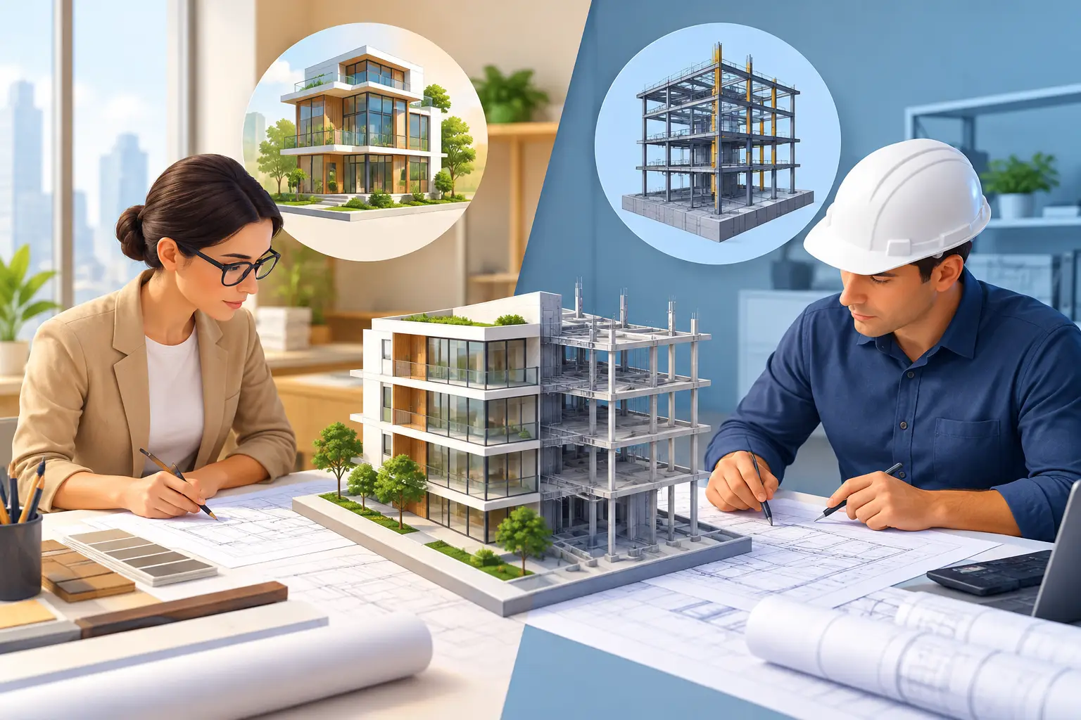 Architect Versus Structural Engineer: Key Differences - Stellar Structures