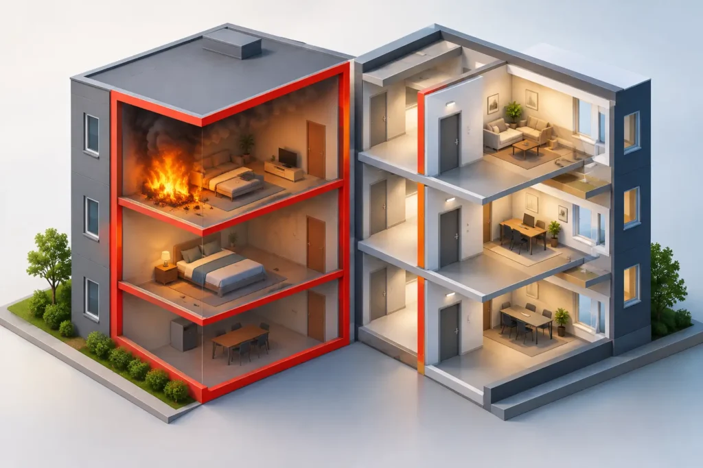 Fire Compartment Versus Fire Separation Explained